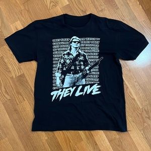 ***SOLD*** THEY LIVE MOVIE TEE L